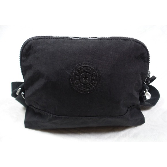 Kipling Handbags - Kipling Bess Crossbody Bag Black Zip Closure Adjustable Strap Pockets